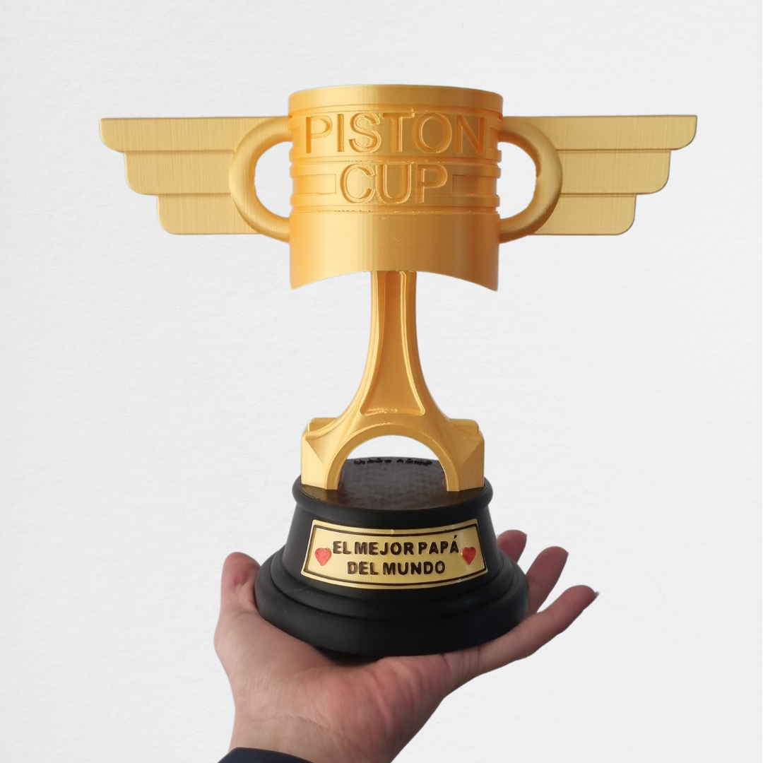 Copa Piston Cars Pequeña (16cm)