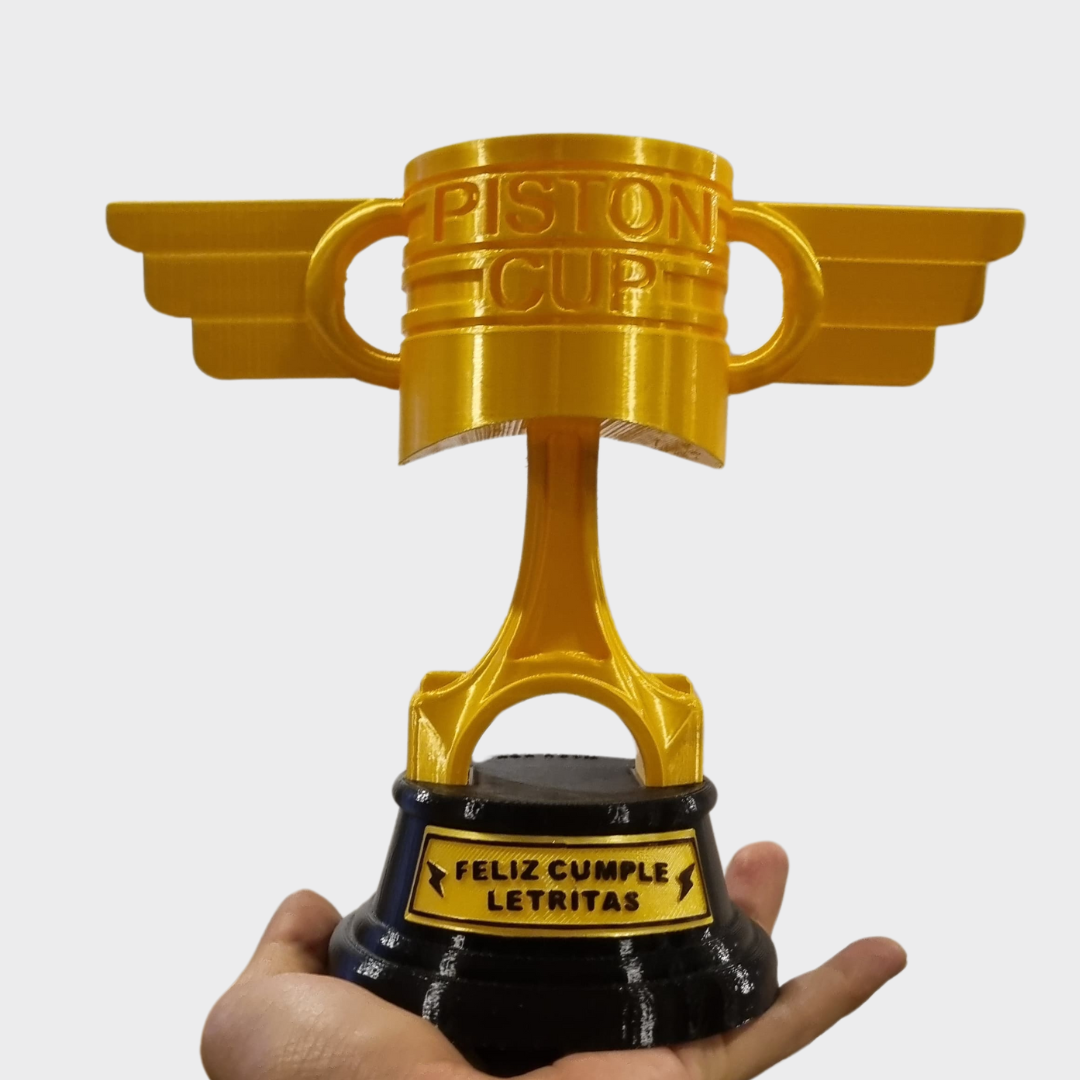 Copa Piston Cars Pequeña (16cm)