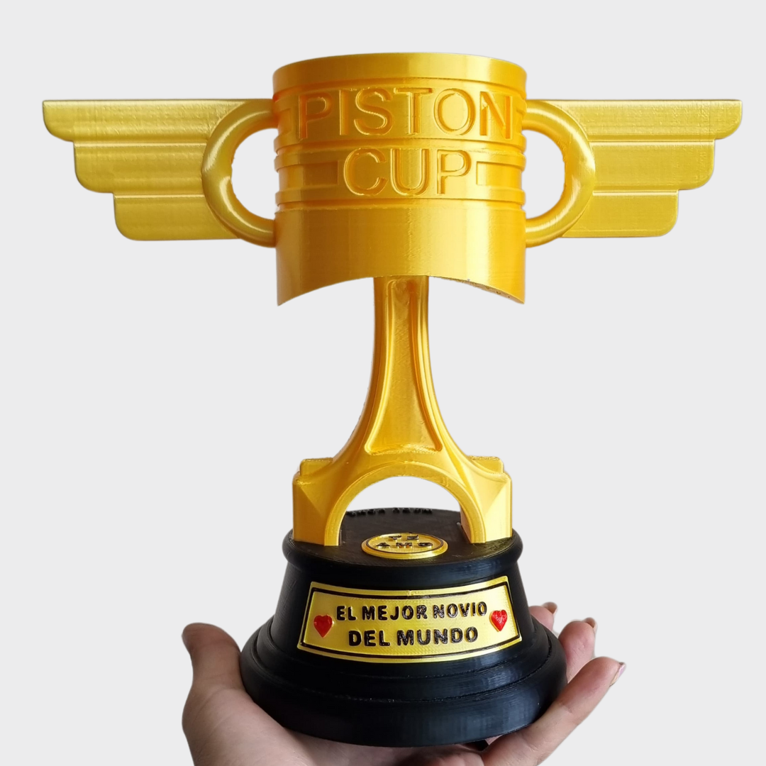 Copa Piston Cars Pequeña (16cm)