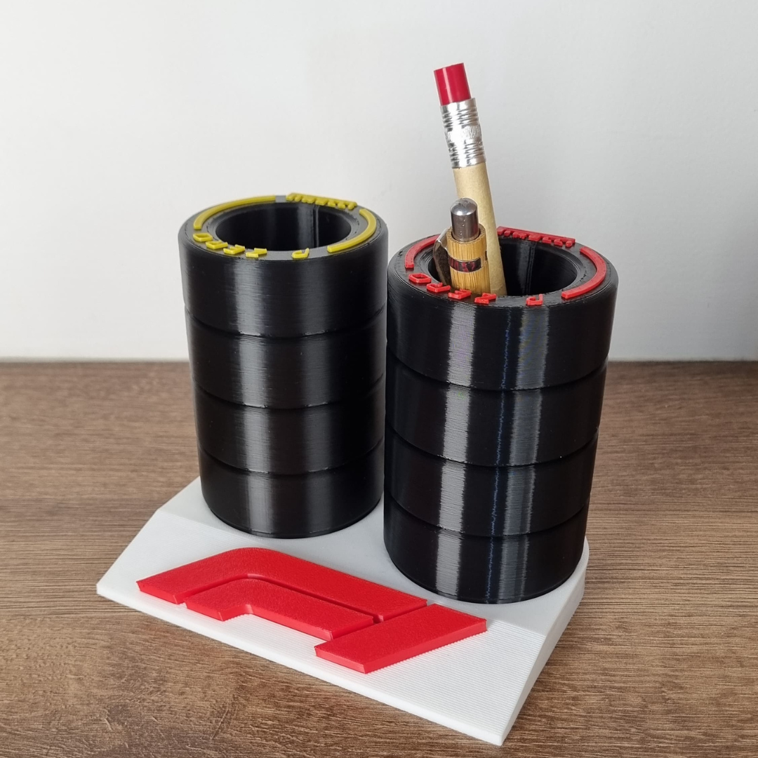 PORTA LÁPIZ LLANTAS FORMULA 1