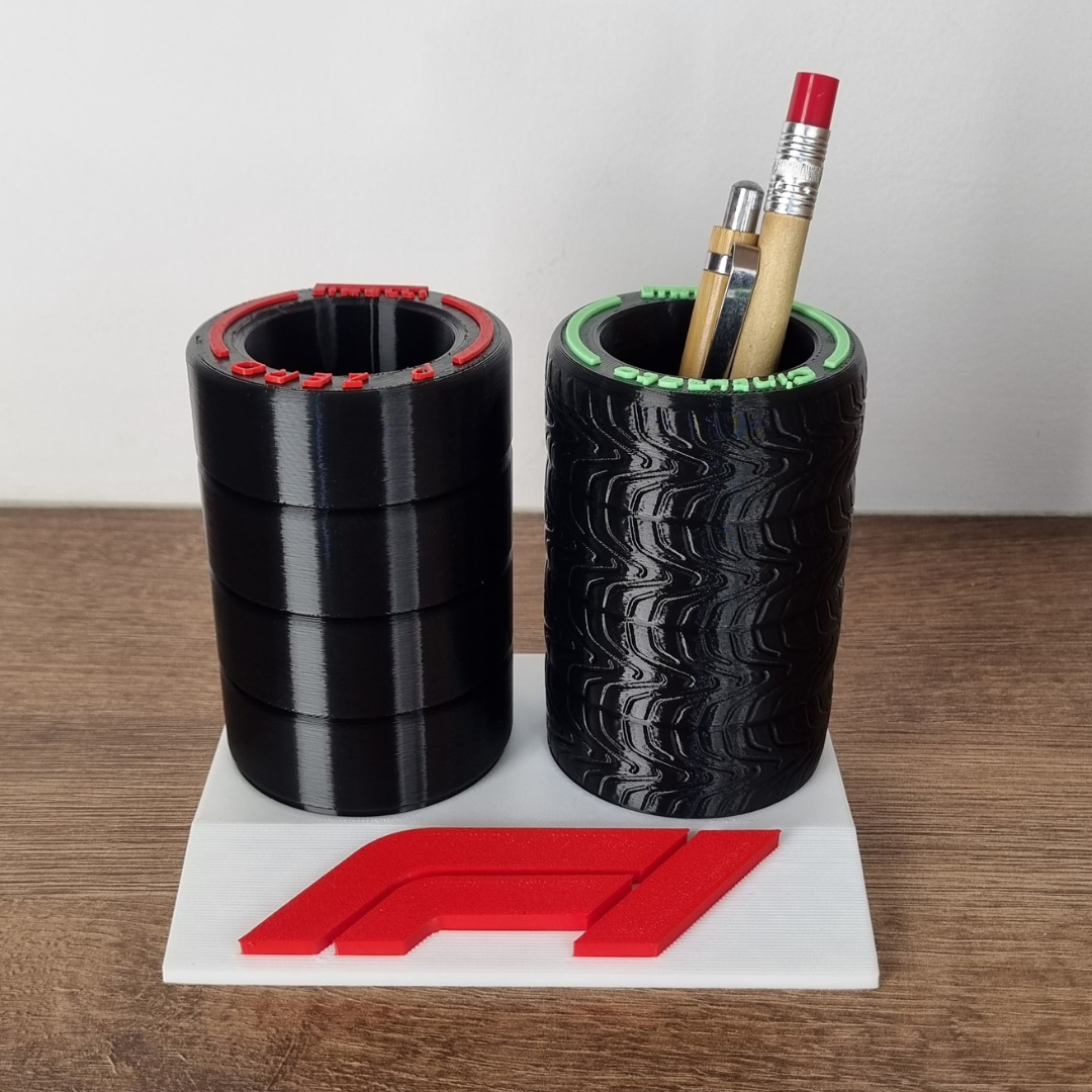 PORTA LÁPIZ LLANTAS FORMULA 1