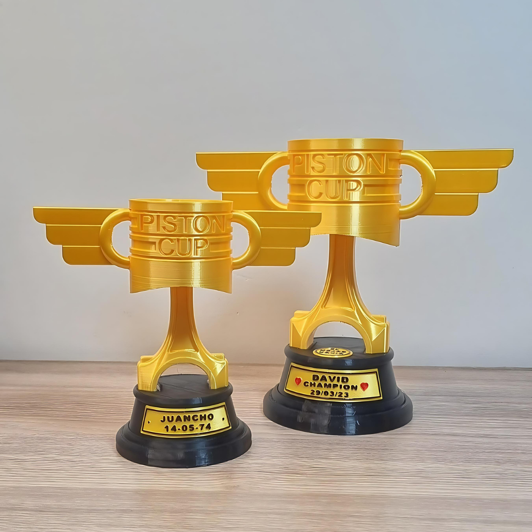 Copa Piston Cars Pequeña (16cm)