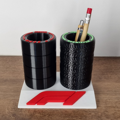 PORTA LÁPIZ LLANTAS FORMULA 1