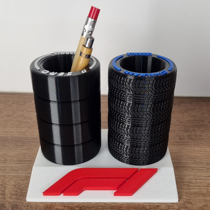 PORTA LÁPIZ LLANTAS FORMULA 1