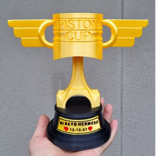 Copa Piston Cars Pequeña (16cm)